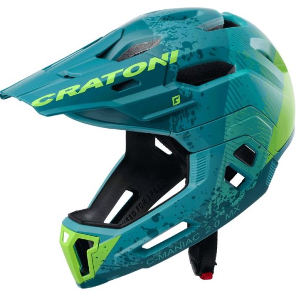 CRATONI C-Maniac 2.0 MX Fullface kaciga - zelena - L/XL (58-61cm)