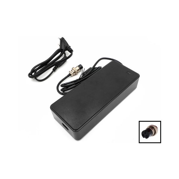 Punjač za električni romobil 54.6V 3A okrugli 3-pinski konektor GX-16