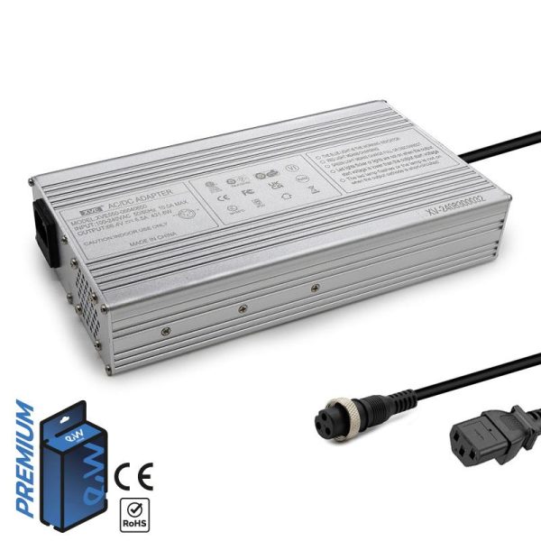 Brzi punjač 67.2 V 6.5A  GX16 za KABOO WOLF / PULSE 10 /VSETT 10+ / Vsett APEX  i druge 60V romobile